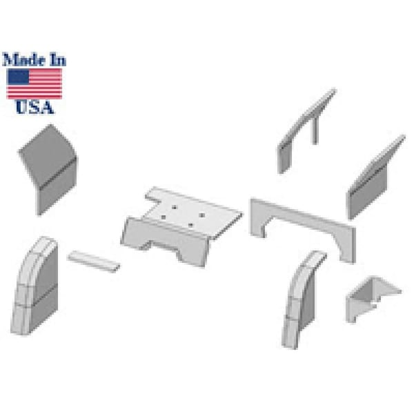 Aftermarket 8-Piece Foam Kit Fits Ford New/Holland 6700 7700 7710 8700 9700 TW5 TW10 R3237 - main